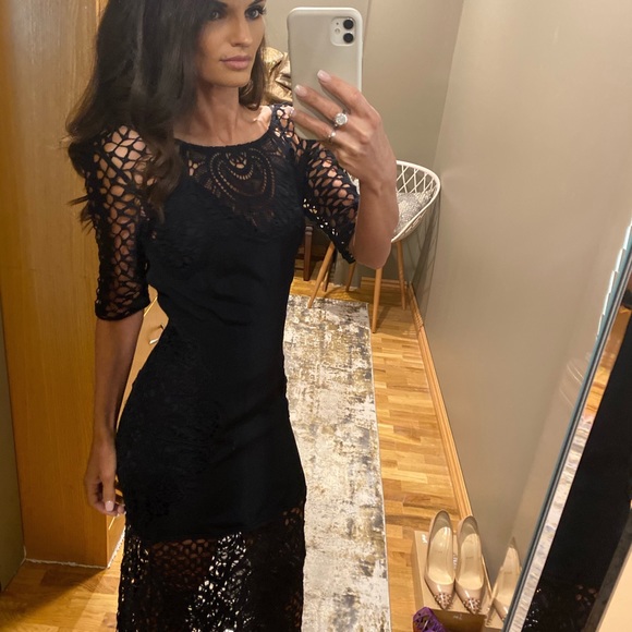 For Love & Lemons Crochet Maxi Dress - Picture 7 of 7